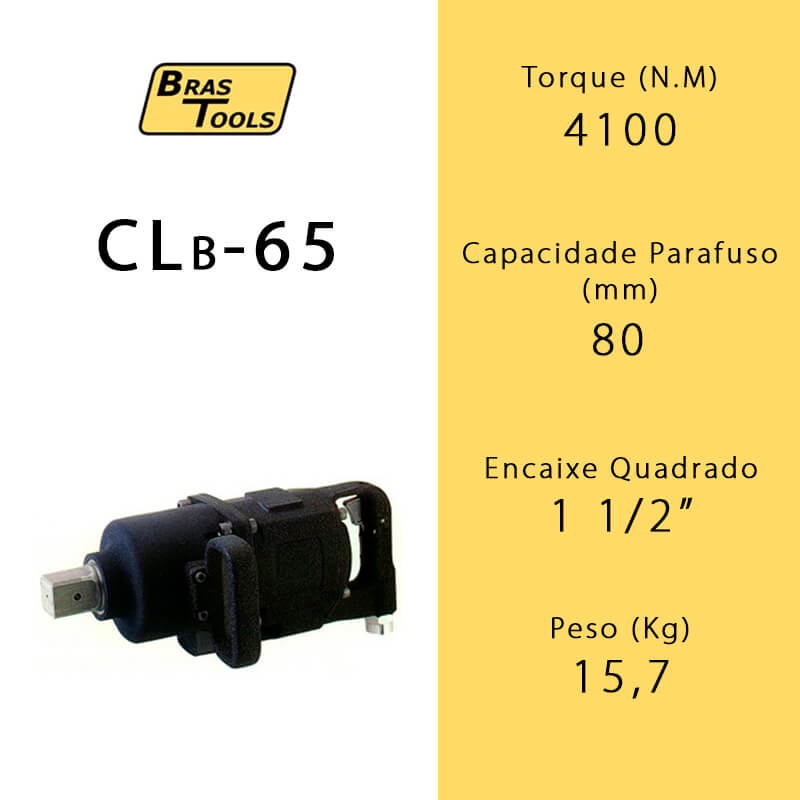 Chave de Impacto Pneumática CLB-65