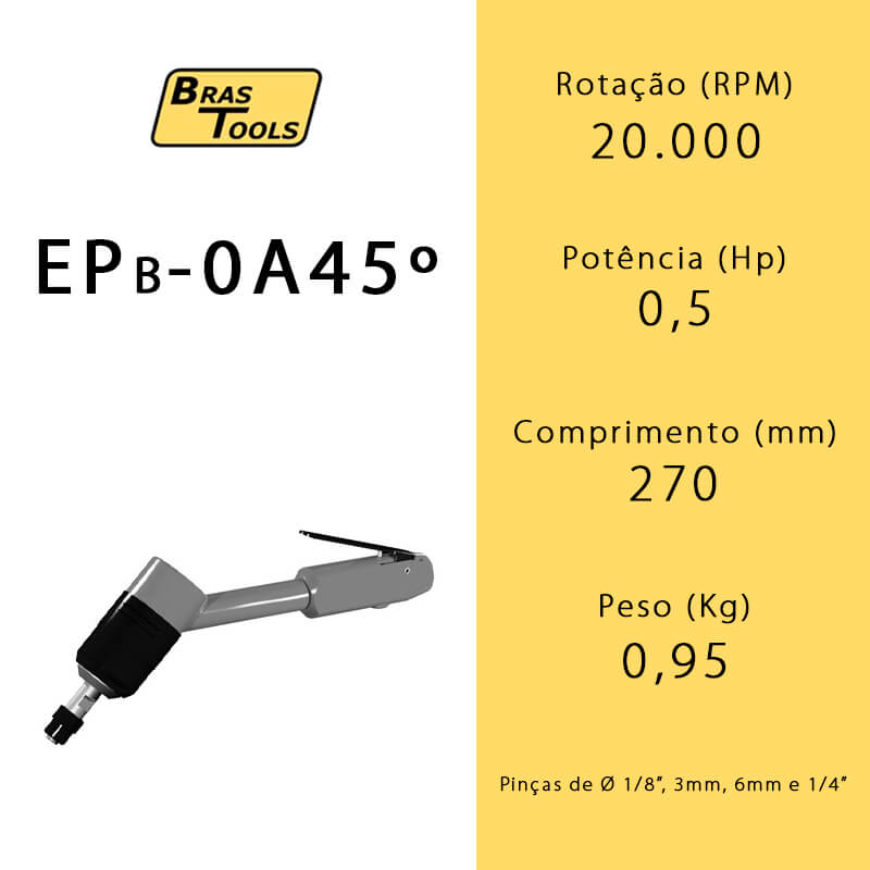 Esmerilhadeira Leve EPB-0 A 45º