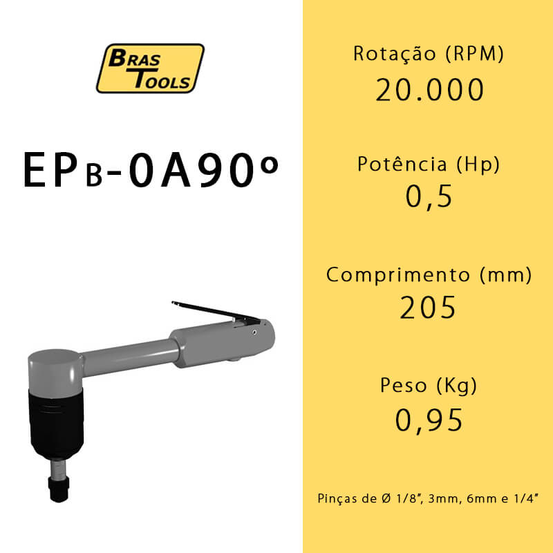 Esmerilhadeira Leve EPB-0 A 90º