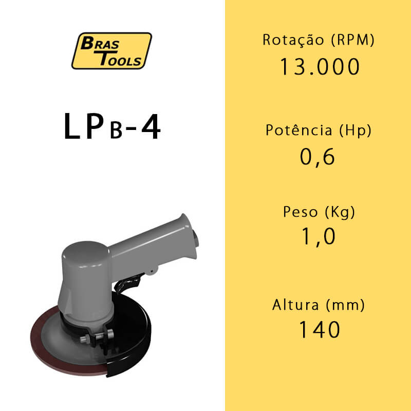 Lixadeira Tipo Revólver LPB-4