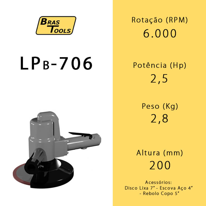 Lixadeira Vertical LPB-706