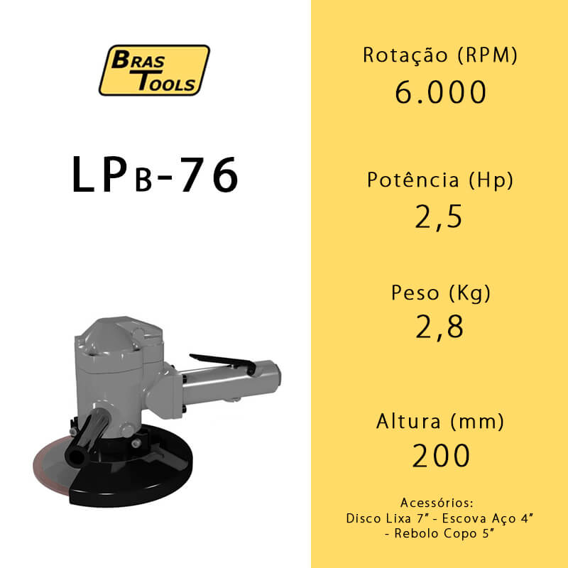 Lixadeira Vertical LPB-76