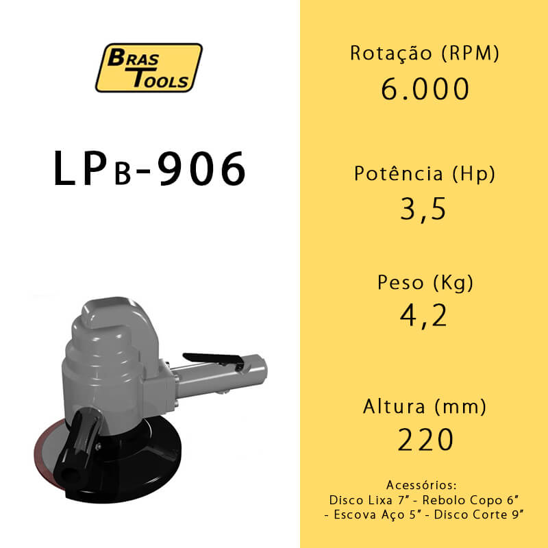 Lixadeira Vertical LPB-906