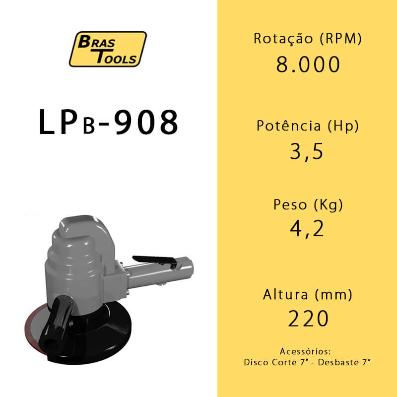 Lixadeira Vertical LPB-908