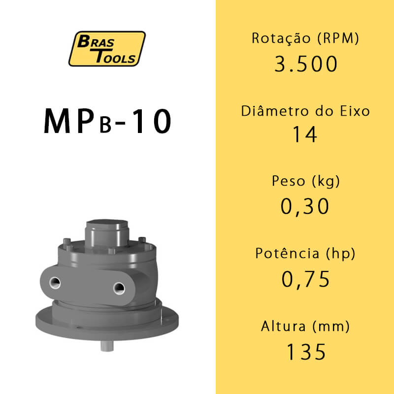 Motor Pneumático MPB-10