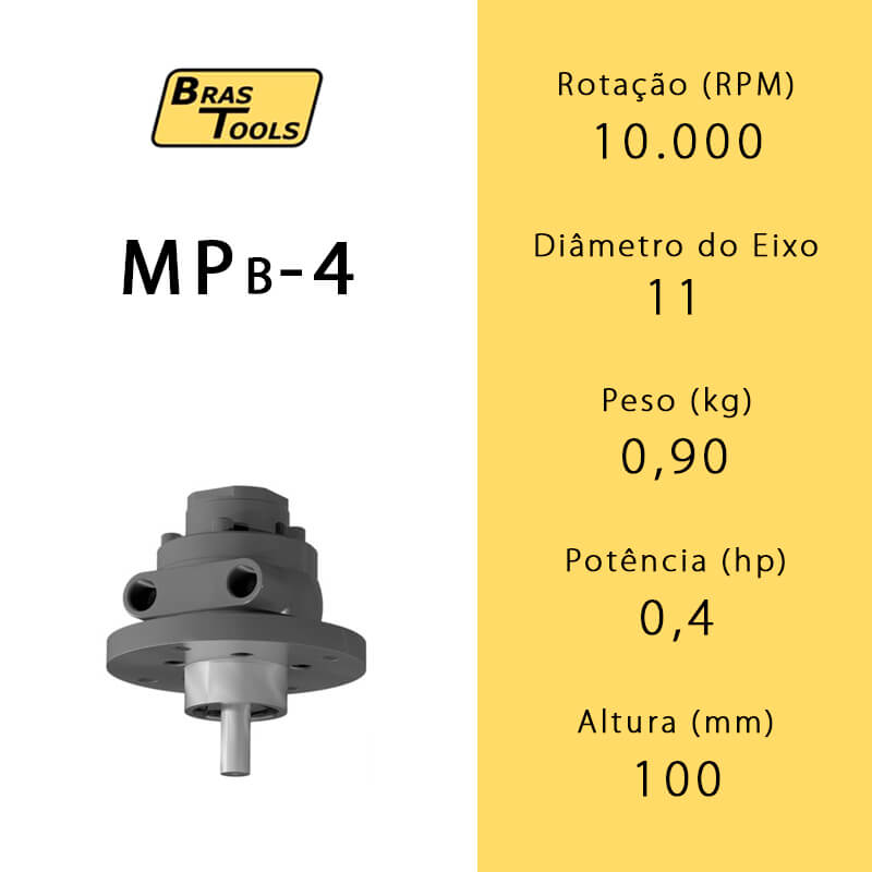 Motor Pneumático MPB-4