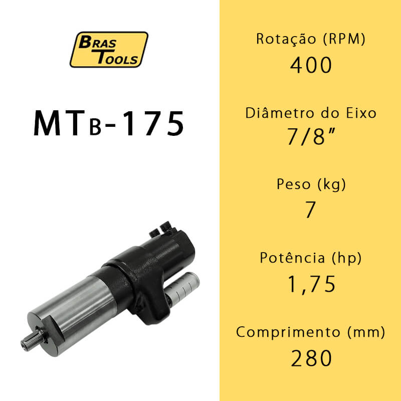 Motor Pneumático Reversível MTB-175